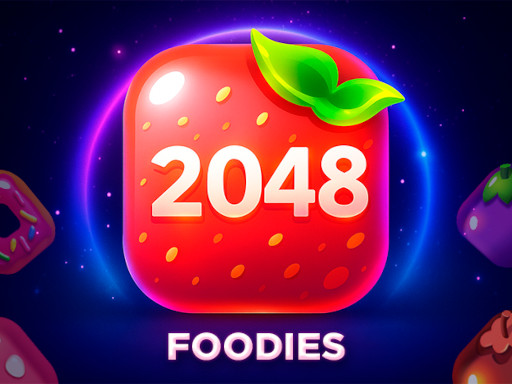 Foodies 2048 game artwork